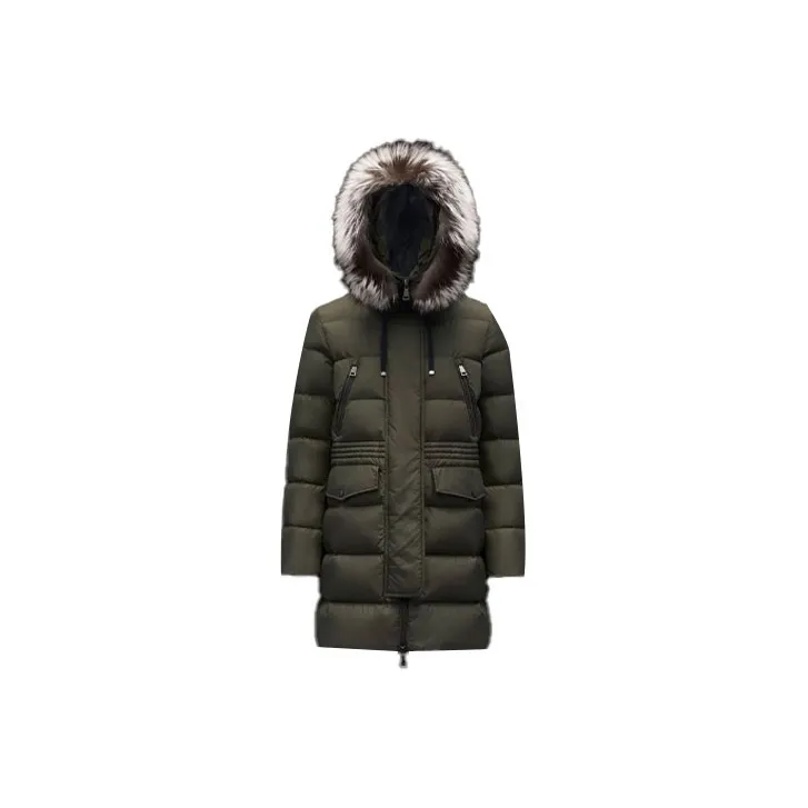 Moncler Aphroti Series Down Jacket Women's Army Green