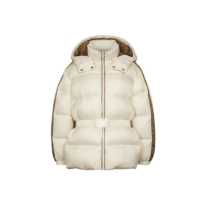 COACH Down Jackets Women's Ecru