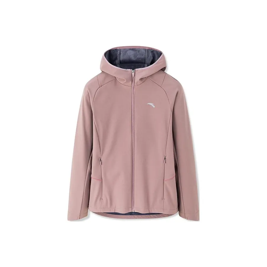 Anta Running Collection Пыльно-фиолетовый Серый Женские Куртки