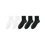 [남성'S] 5팩 세트 (화이트+화이트+블랙+블랙+블랙)
