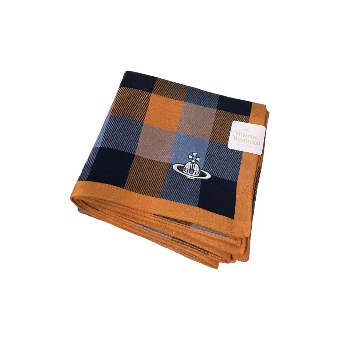 Vivienne Westwood Шелковые шарфы Унисекс Коричневый