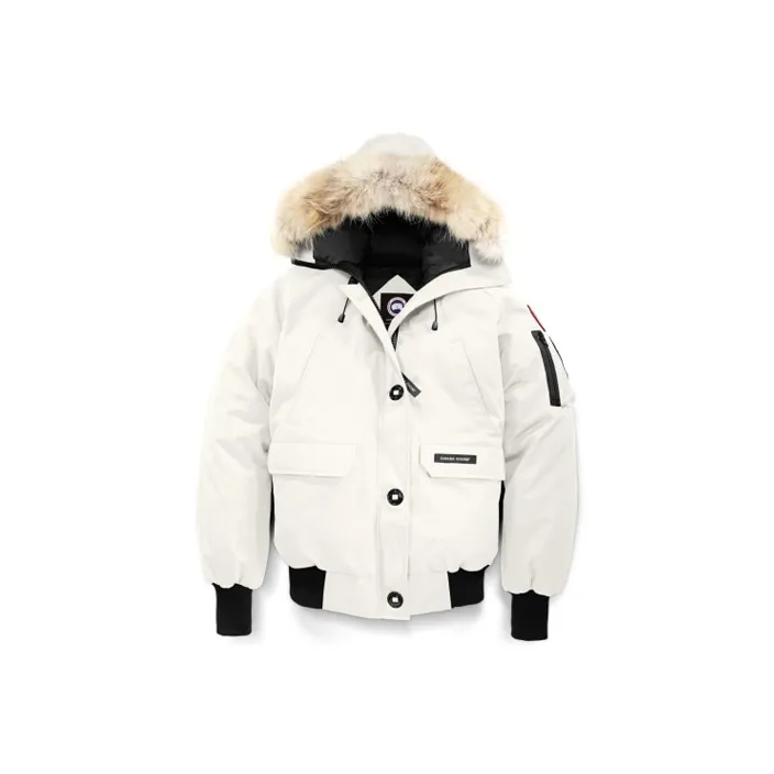 Canada Goose Chilliwack Series Down Jackets Women's Dawn White