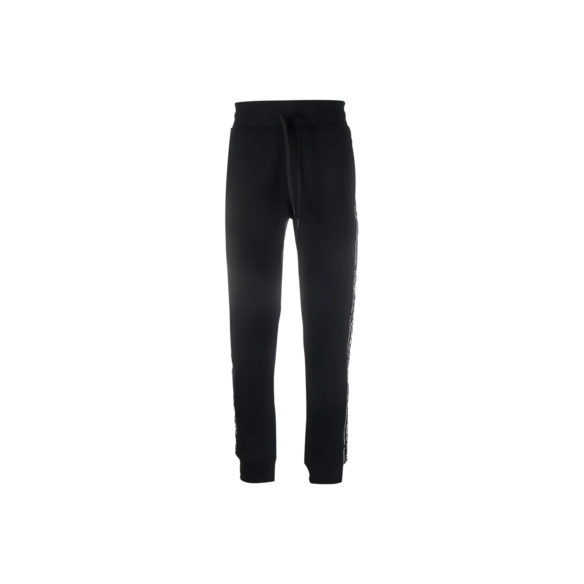VERSACE JEANS COUTURE Knitted Sweatpants Men's Black