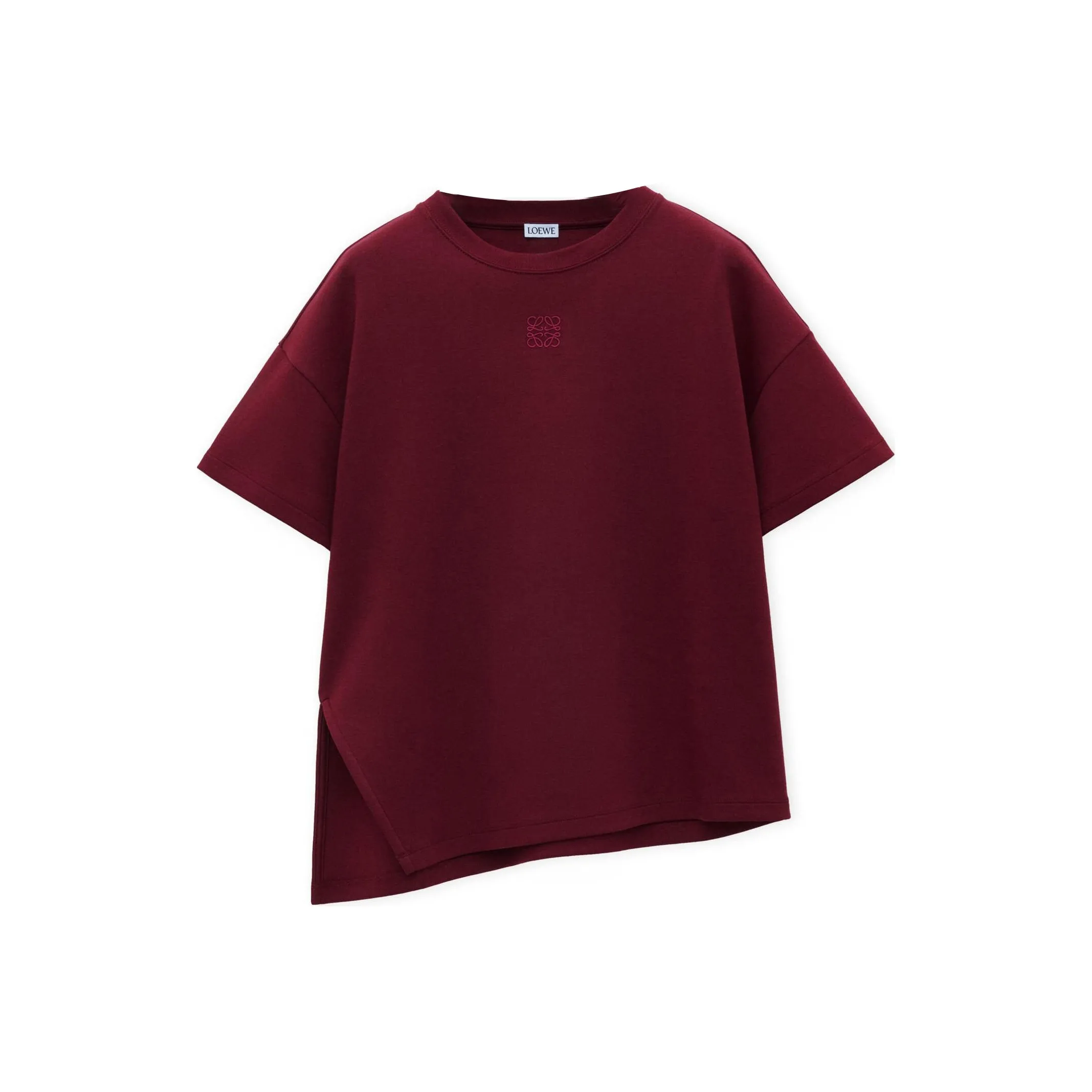 LOEWE FW24 Regular T Shirt Women's Burgundy