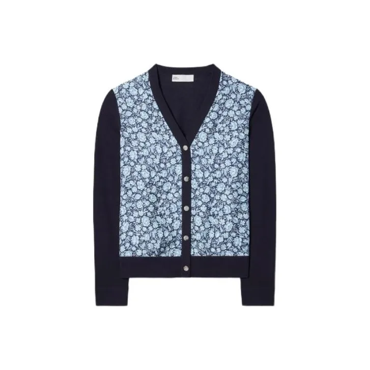 TORY BURCH FW23 Knitwear Women's Marine Blue