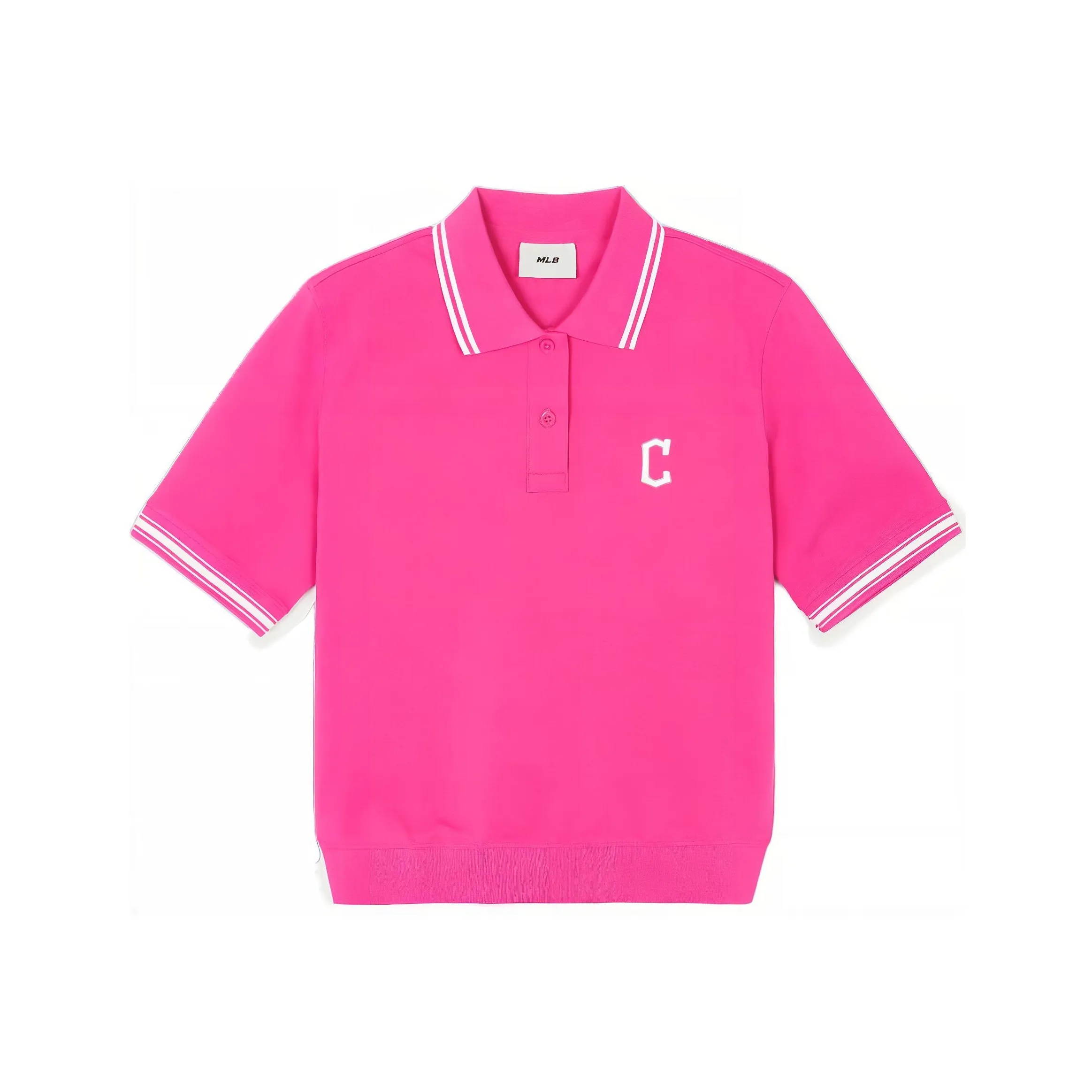 MLB ClevelandGuardians Polo Shirt Women's Pink