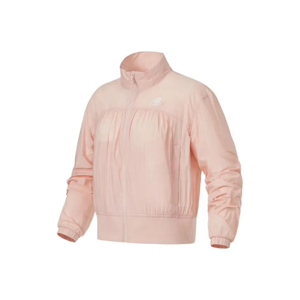 New Balance IU Кораллово-красный Женские Куртки