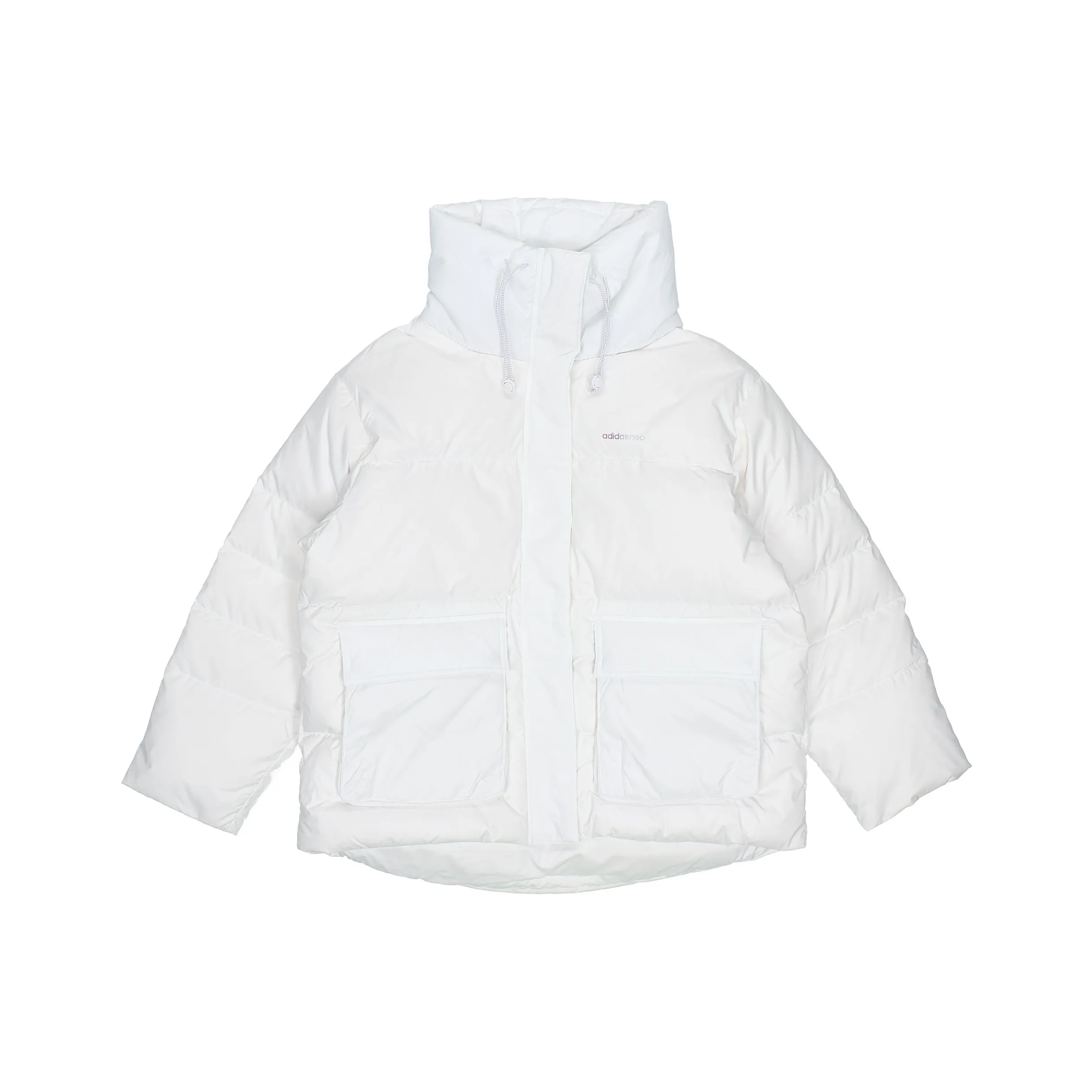 ADIDAS NEO Пуховик Зимний Женский Белый