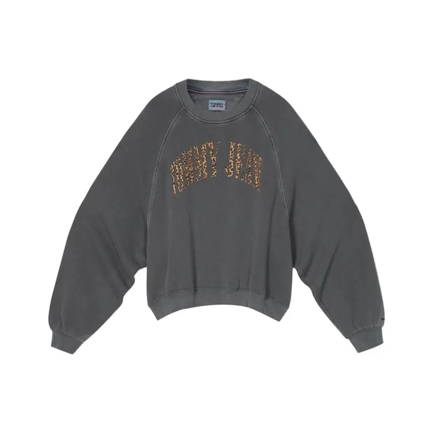 Tommy Hilfiger Свитшот Женский Угольный Серый