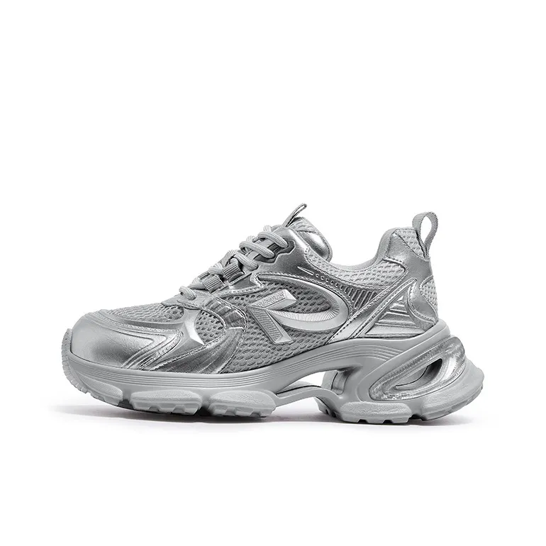 CAMEL Trendy, Versatile, Comfortable, And Breathable Platform Height Increasing 6cm Chunky Sneakers