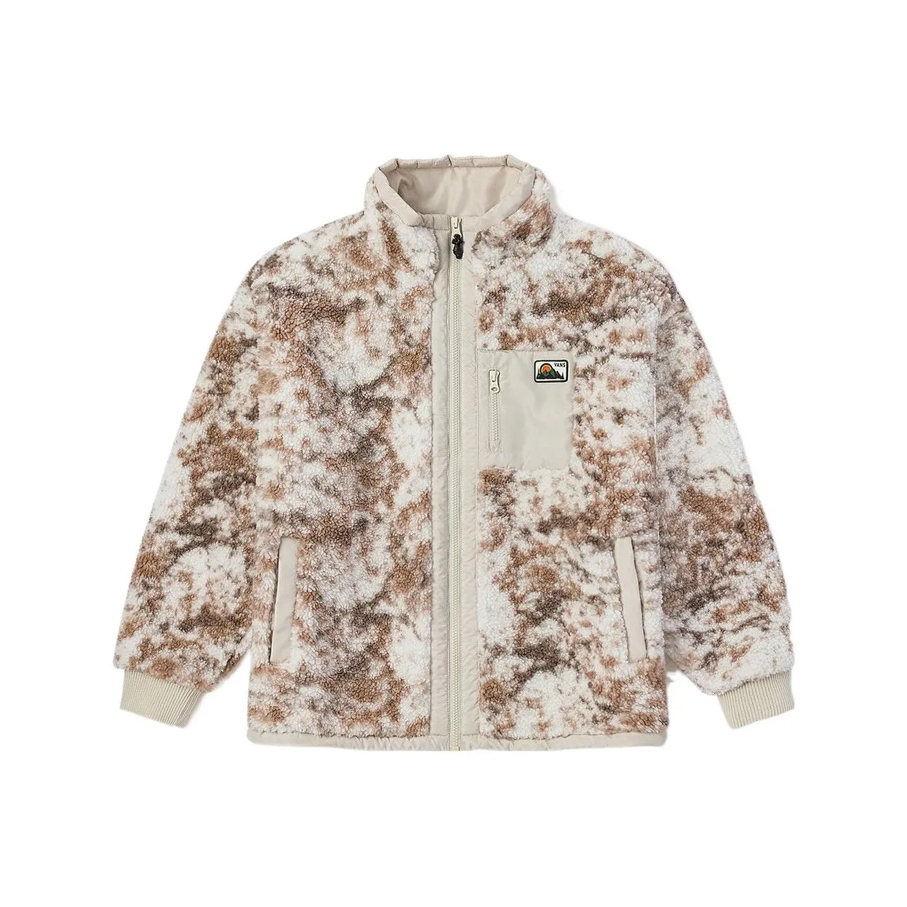 VANS Серый Белый Женские Куртки