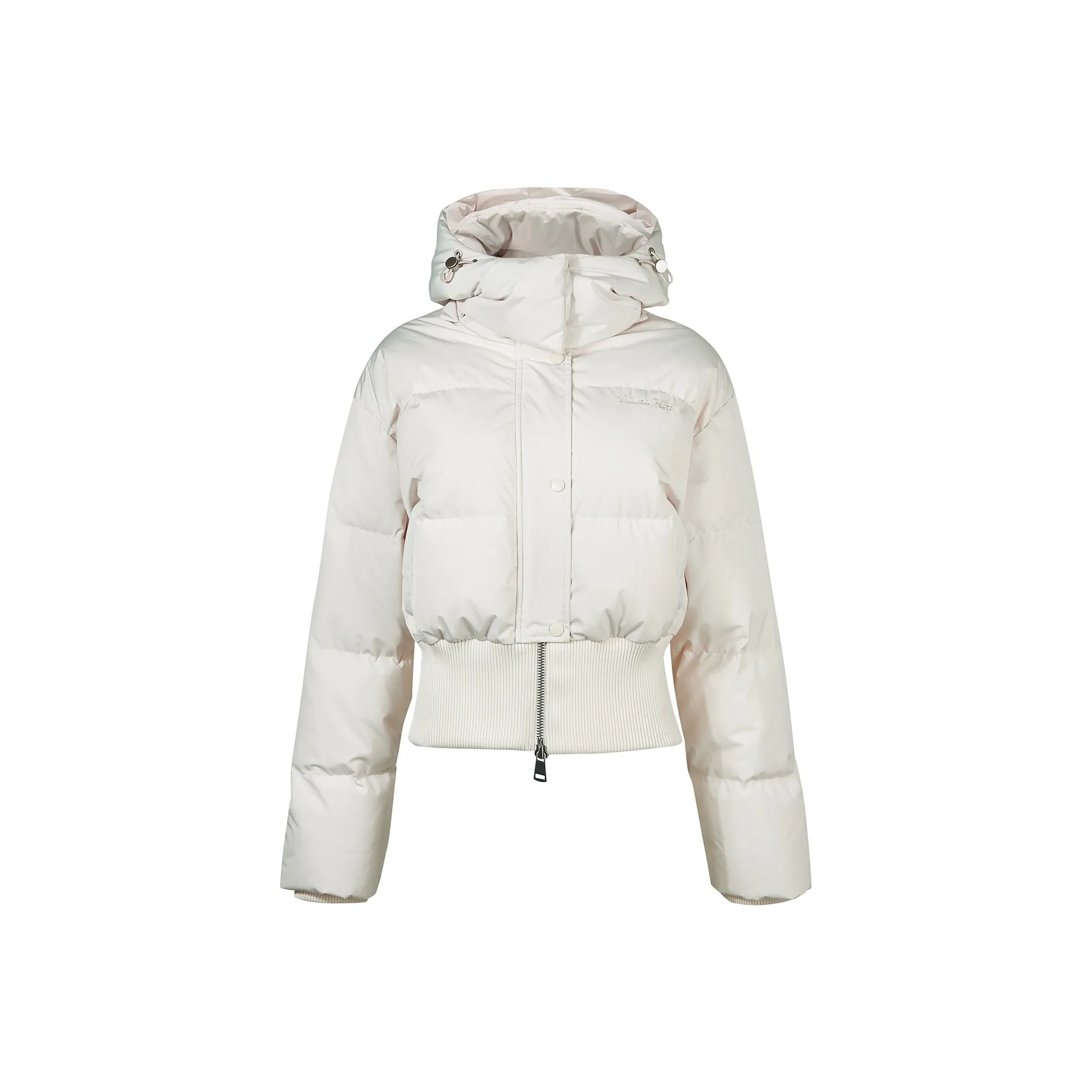 Guuka Hero Пуховик Женские Экрю