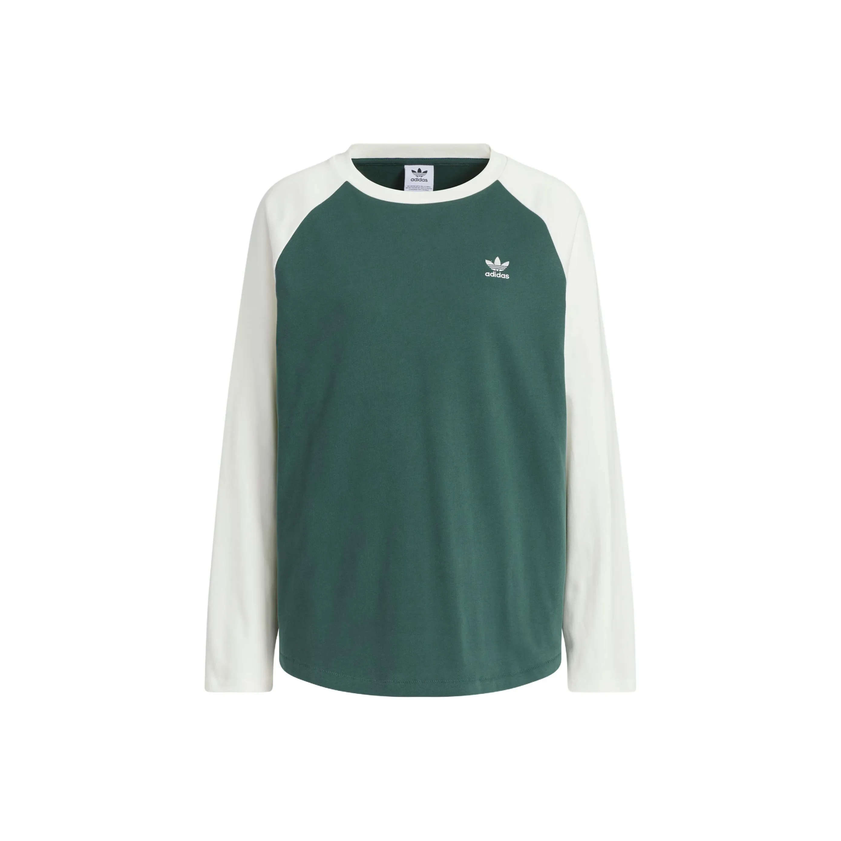 Adidas Originals Adi Color Raglan Sleeve T Shirt Women's Green