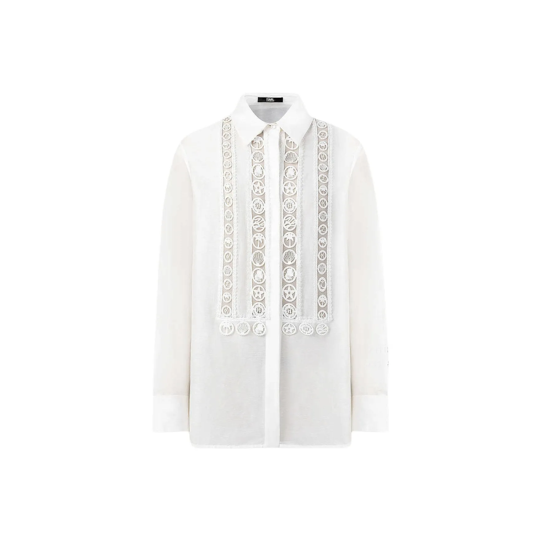 Karl Lagerfeld Рубашка Женская Белая