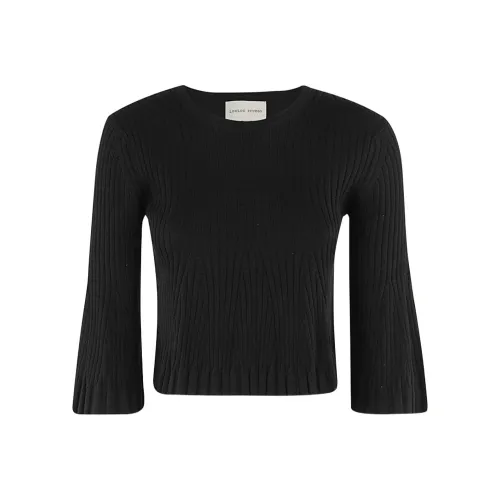 Loulou De Saison Черный Женский Трикотаж