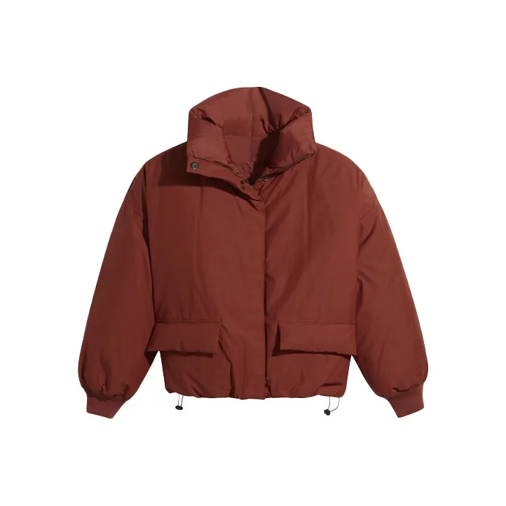 Levi's Пуховик Зимний Женский Красный