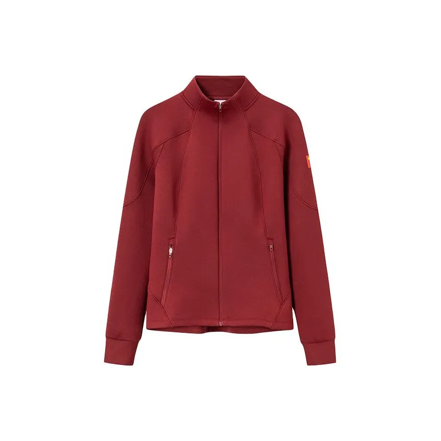 Anta All weather MSGMs Coats Women's Dark Rosy Red