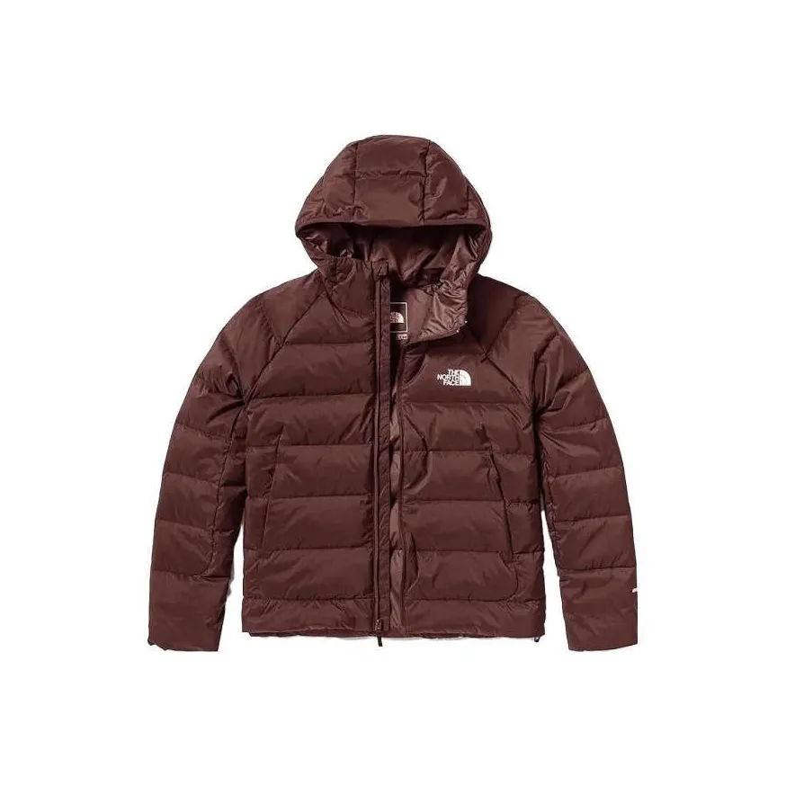 THE NORTH FACE Пуховик женский красный
