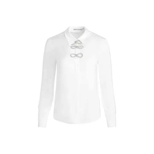 ALICE+OLIVIA Белые Женские Рубашки
