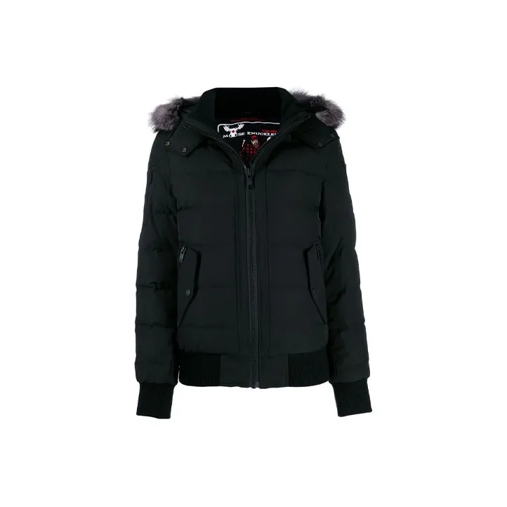 Moose Knuckles Down Jackets Women's Black
