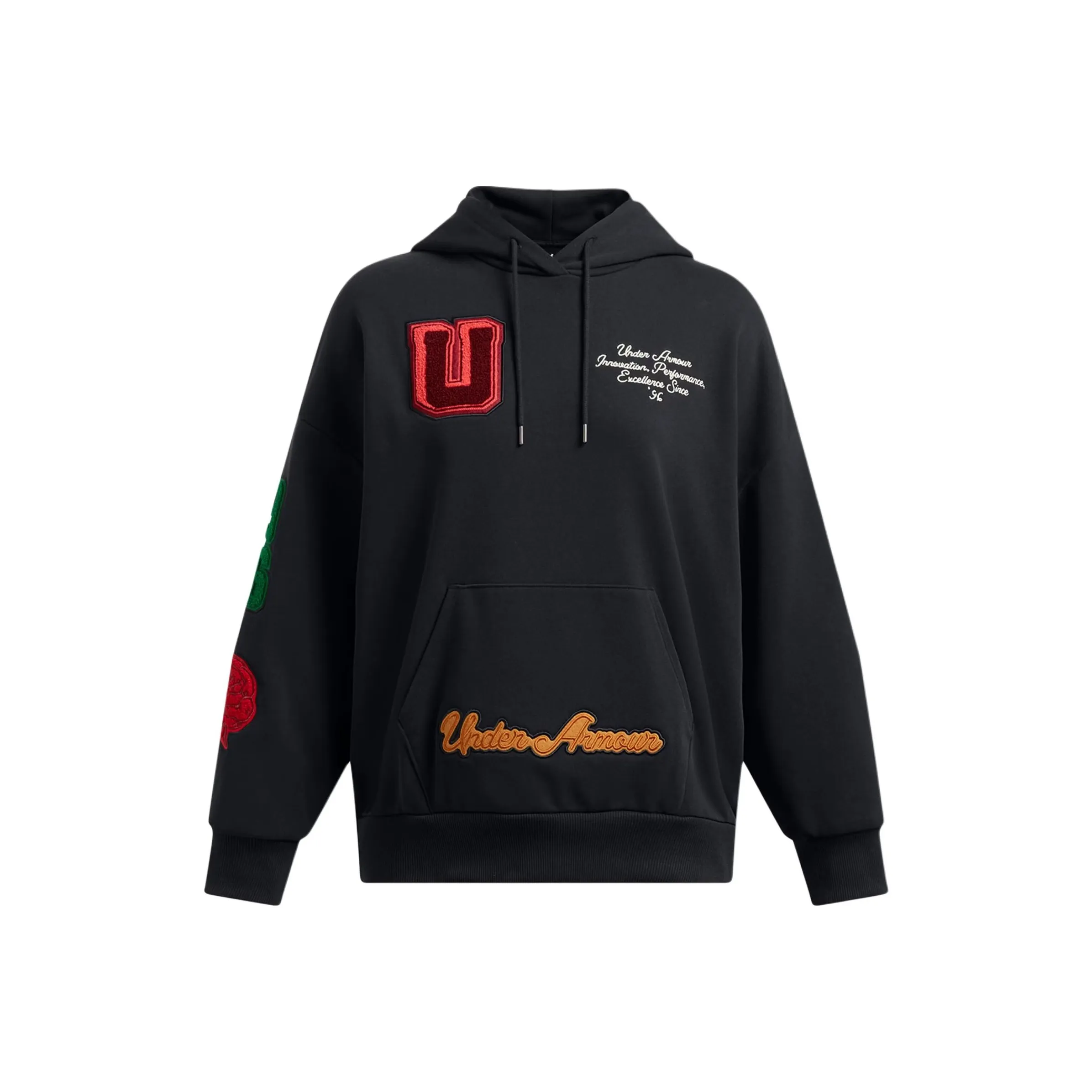 Under Armour Icon Heavyweight Terry Sweatshirt Women's Black/Summit White