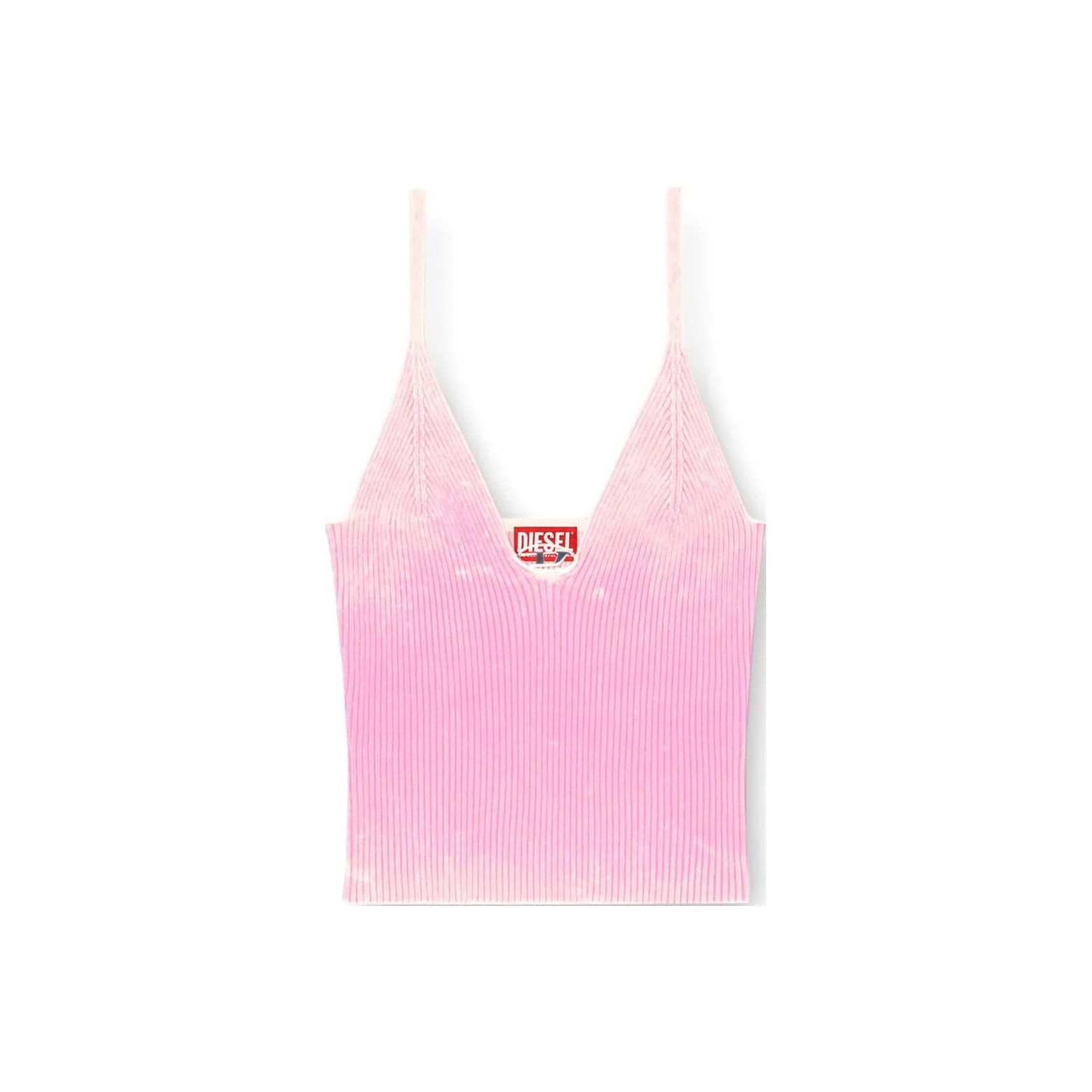 DIESEL M Laila V Neck Fine Ribbed Tank Top