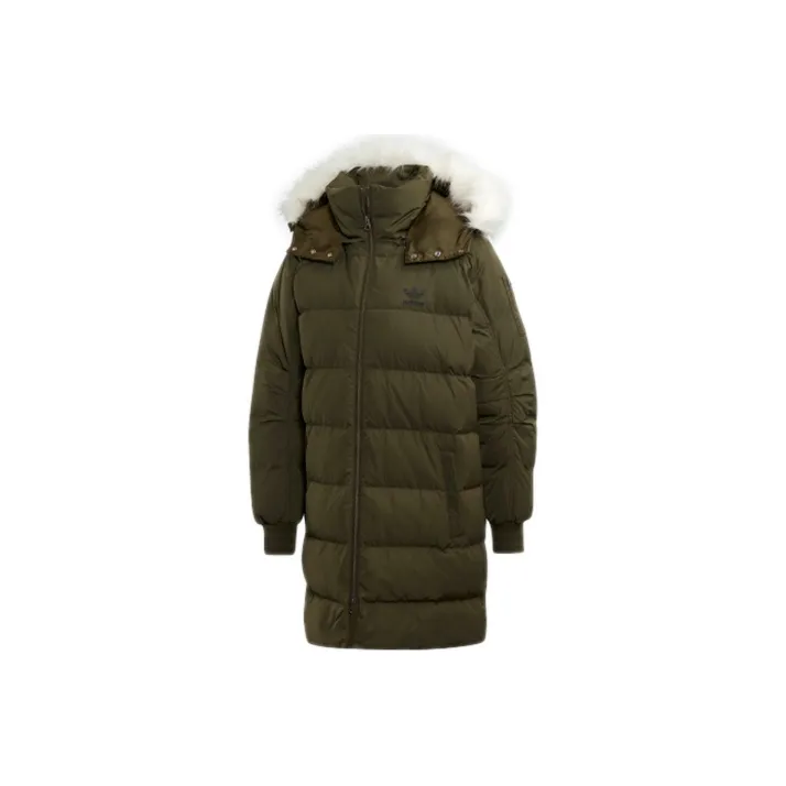 adidas originals Ночной грузовой Зеленый Женские Пуховики