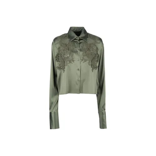 ERMANNO SCERVINO Зеленые Женские Рубашки