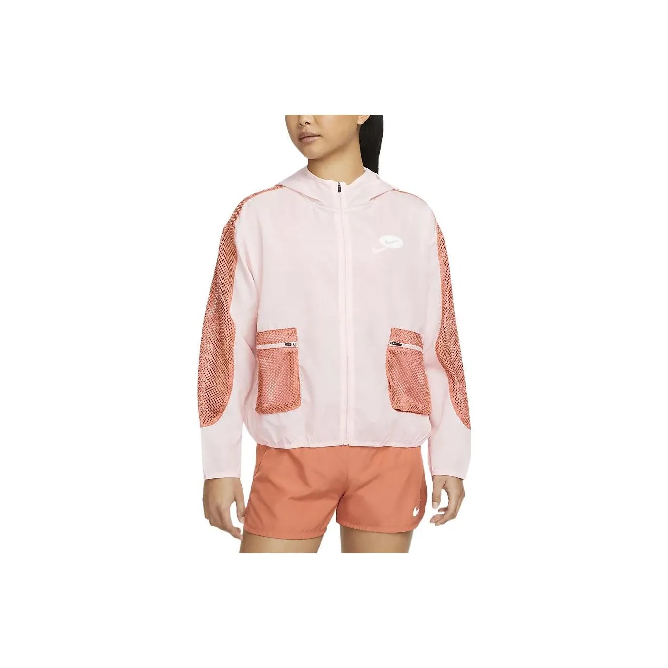 NIKE Элегантная светло-розовая женская куртка