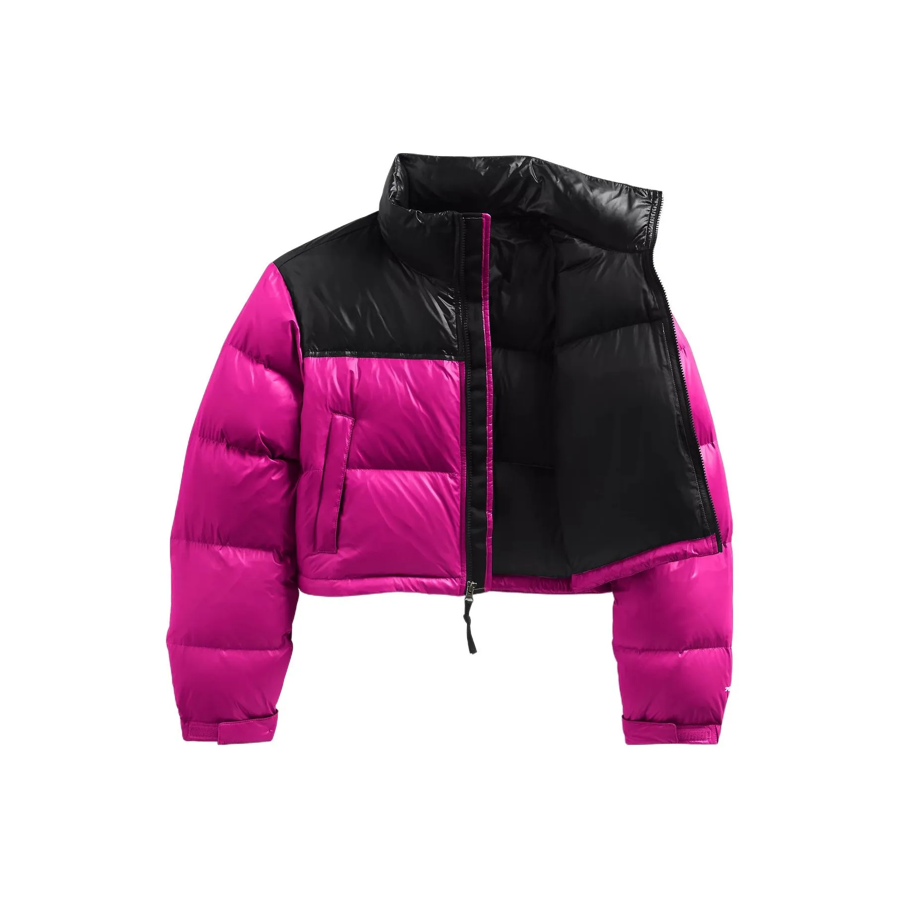 THE NORTH FACE Women's Nuptse Short Jacket Fuchsia Pink
