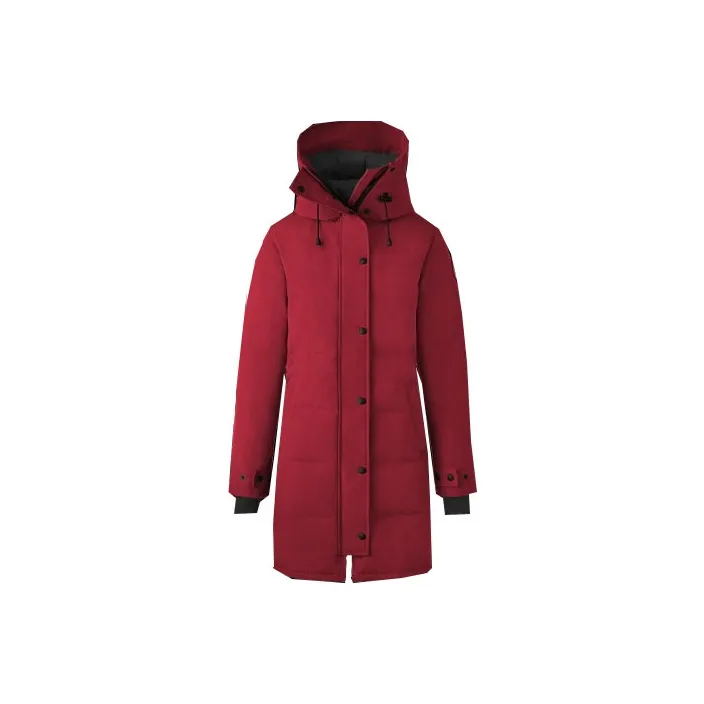 Canada Goose Shelburne Series Down Jackets Women's Berry Red