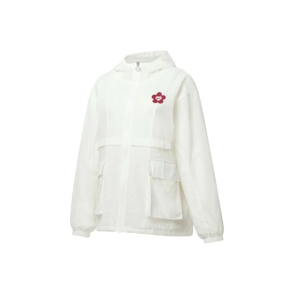 Nike SS24 Jackets Coats Women's Coconut Milk White