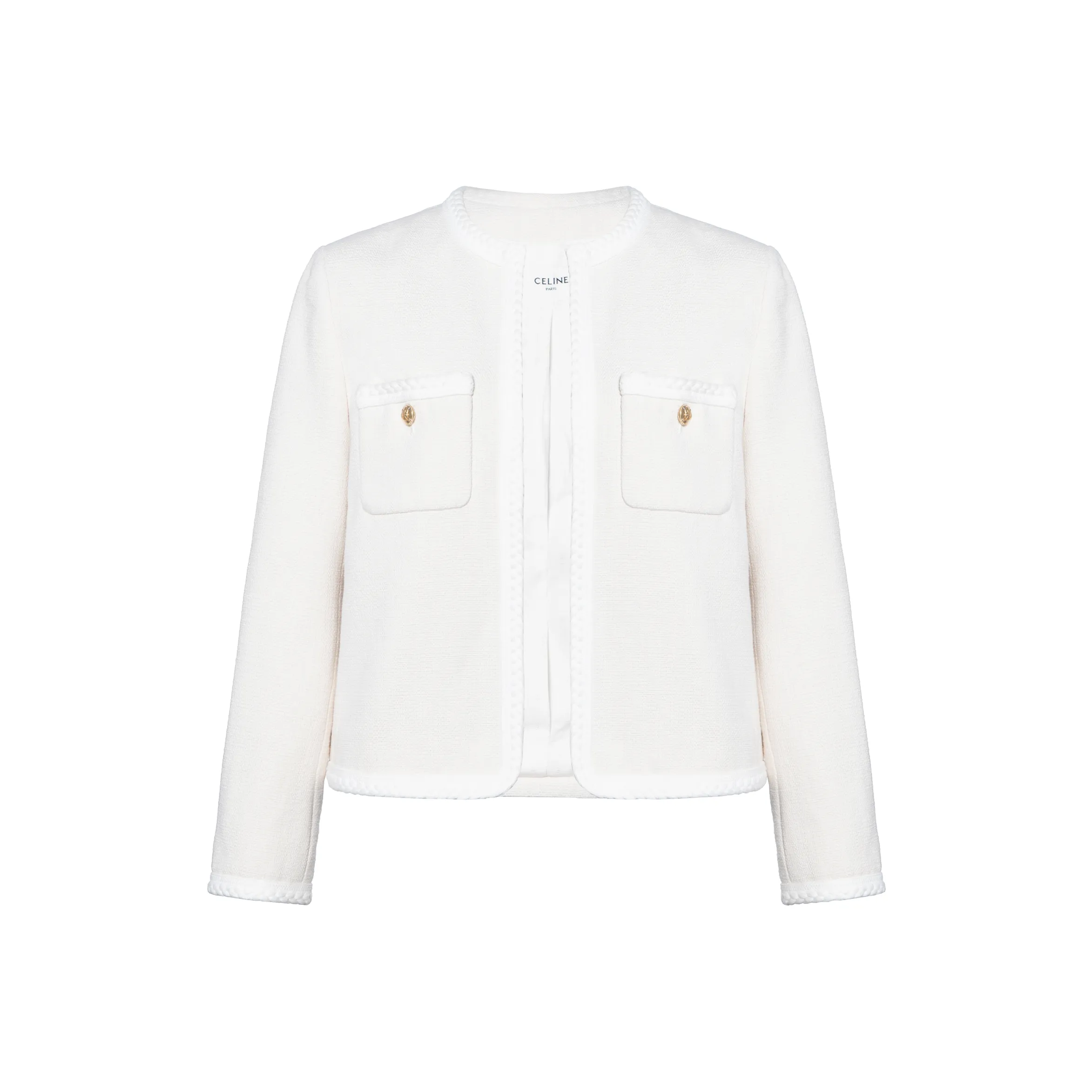 CELINE FW22 Jackets & Coats Women's Chalk White