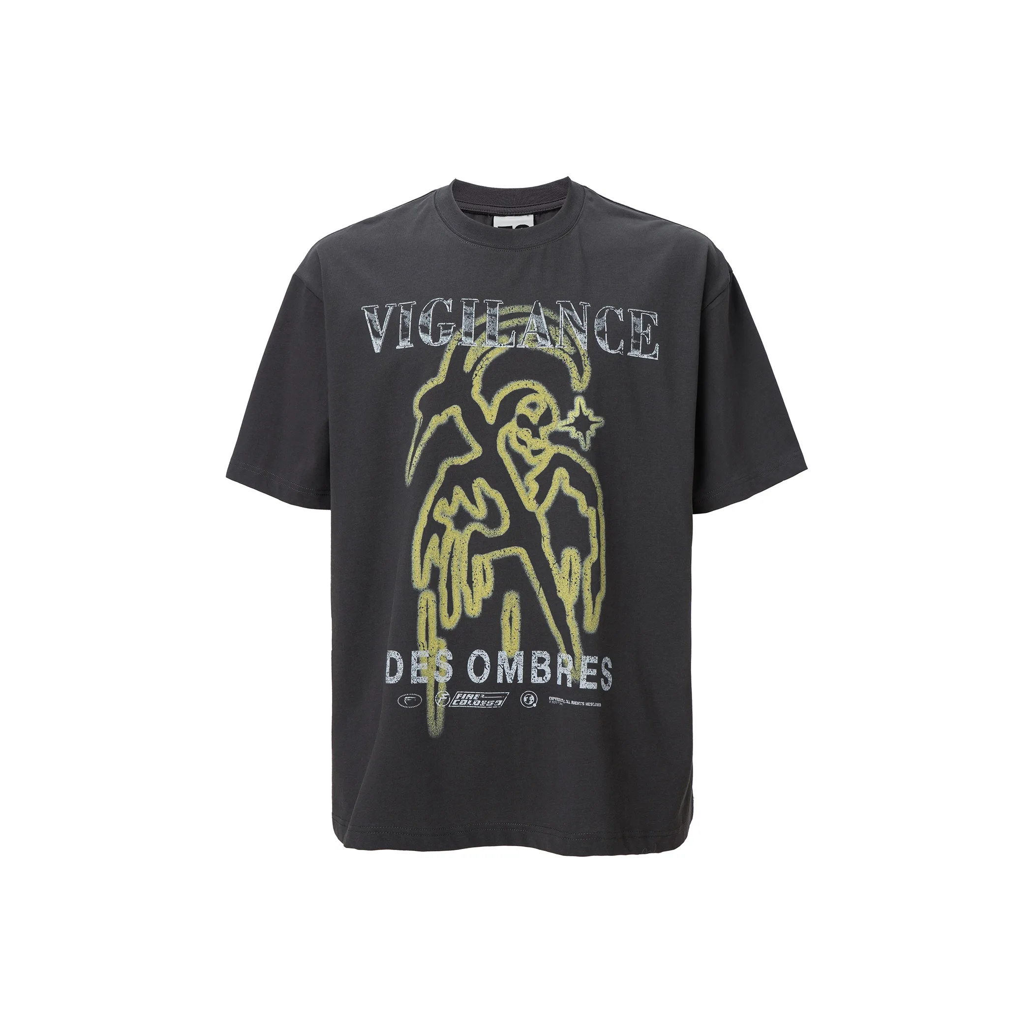 FIRE 2 COLD EGO T-Shirt Унисекс Темно-серый