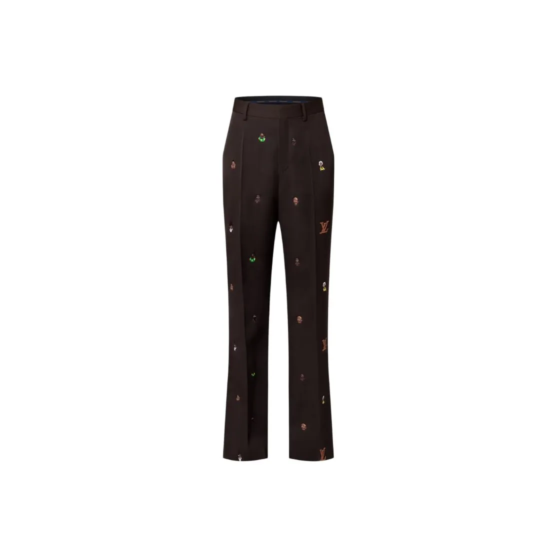 LOUIS VUITTON Embroidered Classic Flared Pants Henry Taylor