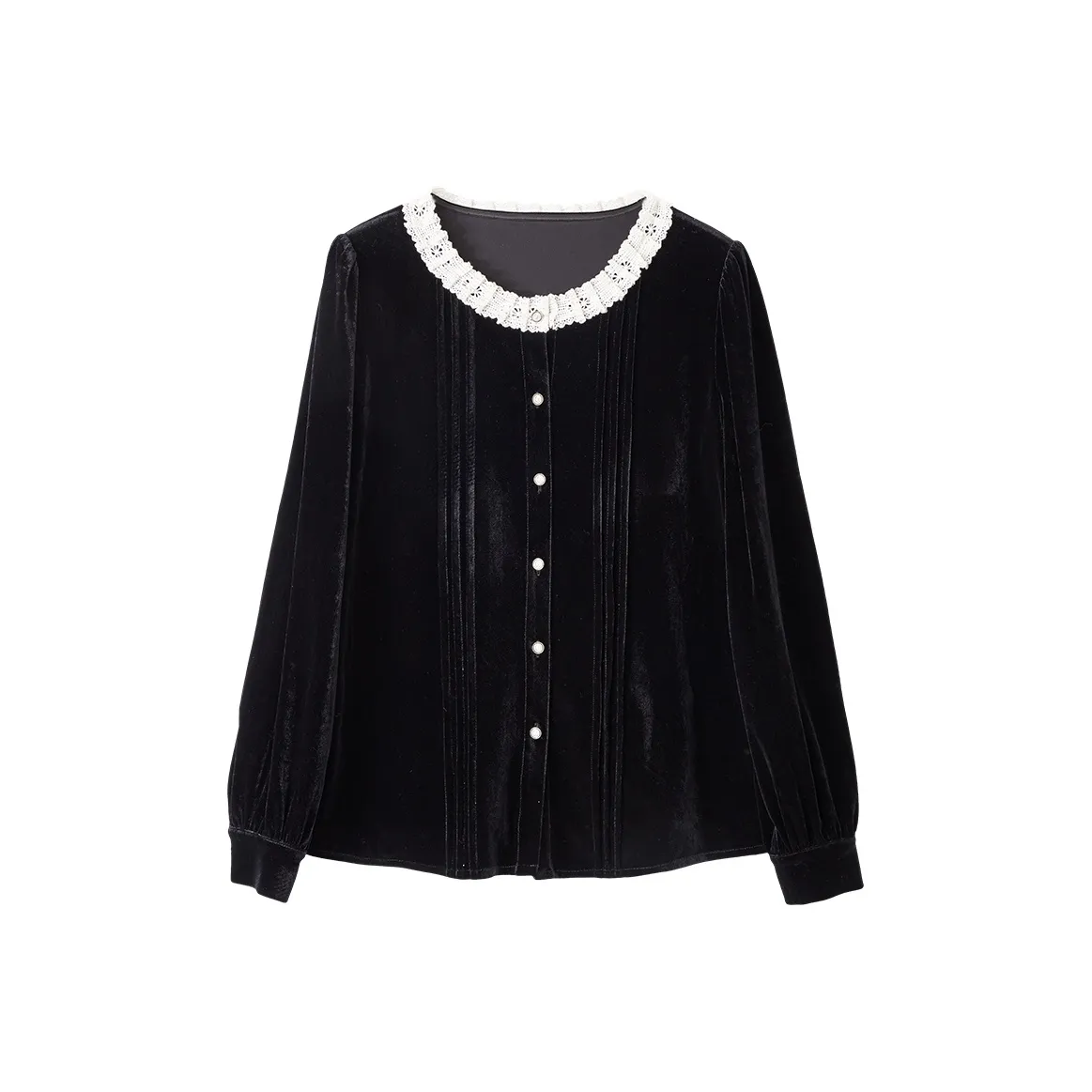 XIANGYING Черные Женские Рубашки