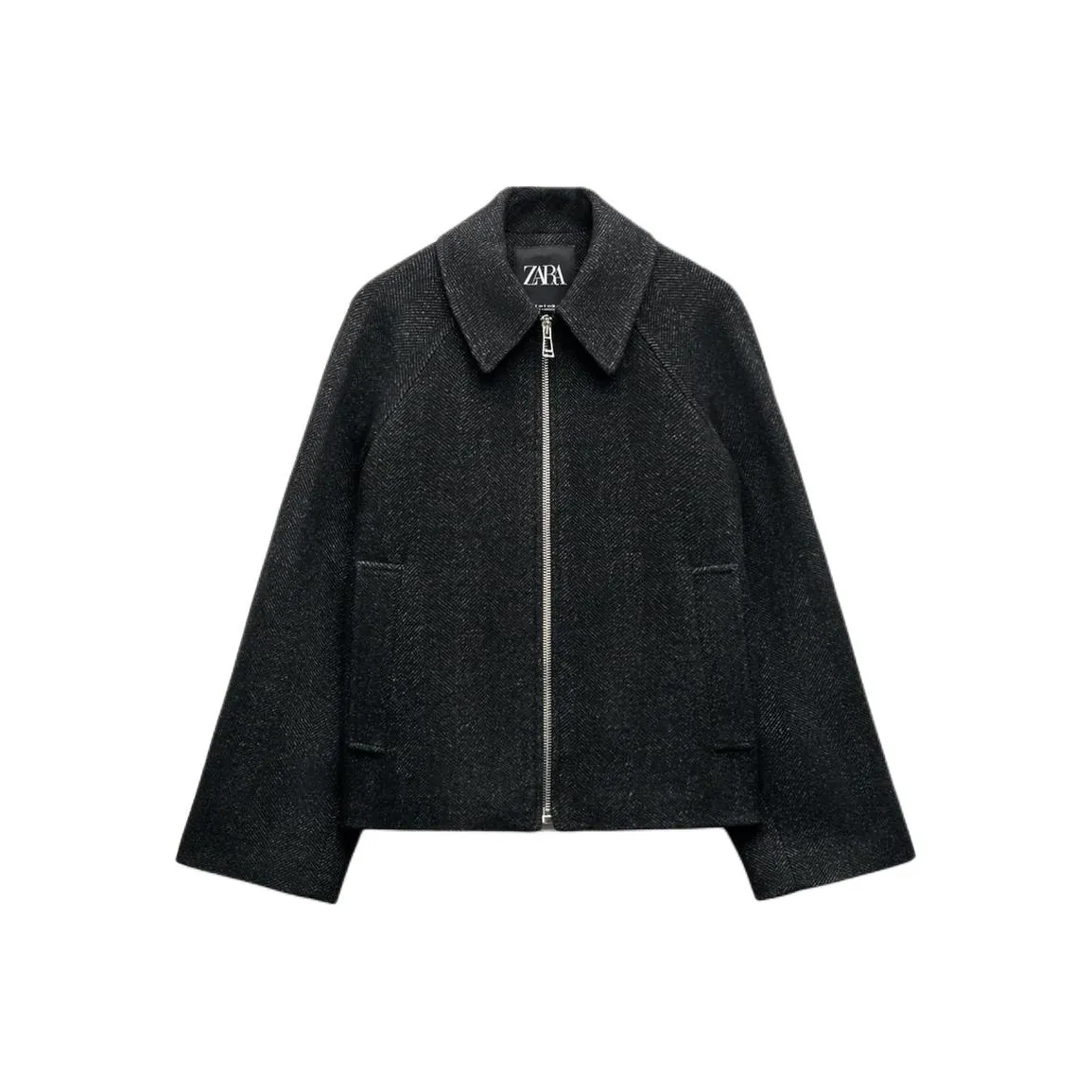 ZARA Куртки и Пальто Женские Серые