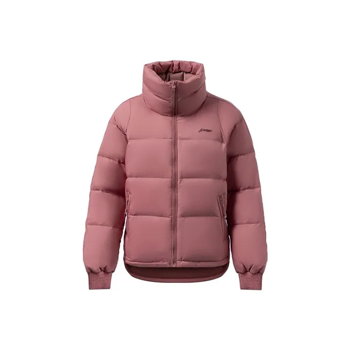 LINING Training Series Down Jackets Women's Withered Rose Red