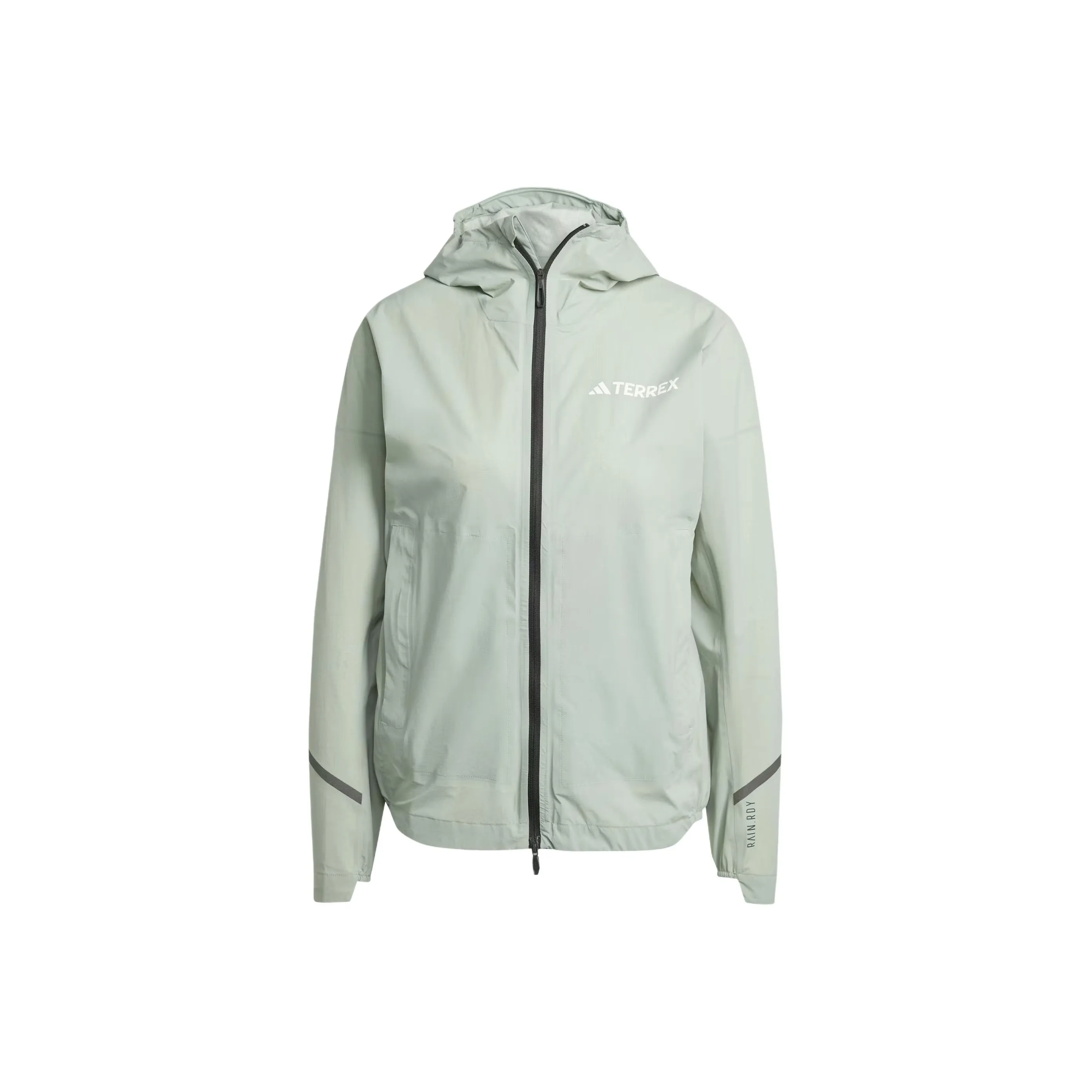 adidas Terrex XPERIOR 2,5l Свет RAIN.RDY Куртка Куртки Пальто Женская Серебряный Зеленый