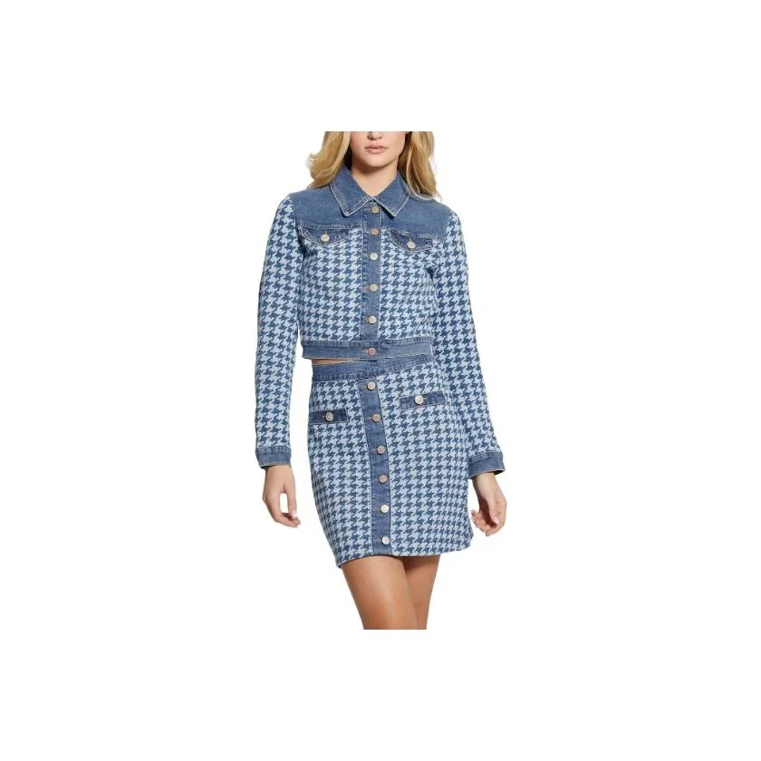 GUESS Jackets & Coats Women's Blue