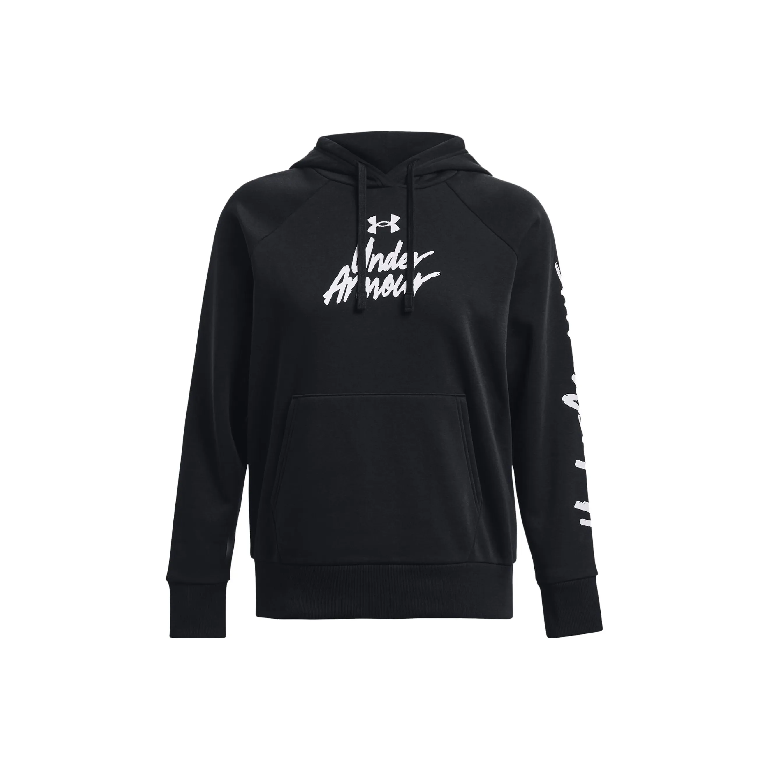 Under Armour Rival Fleece Черные Женские Свитшоты