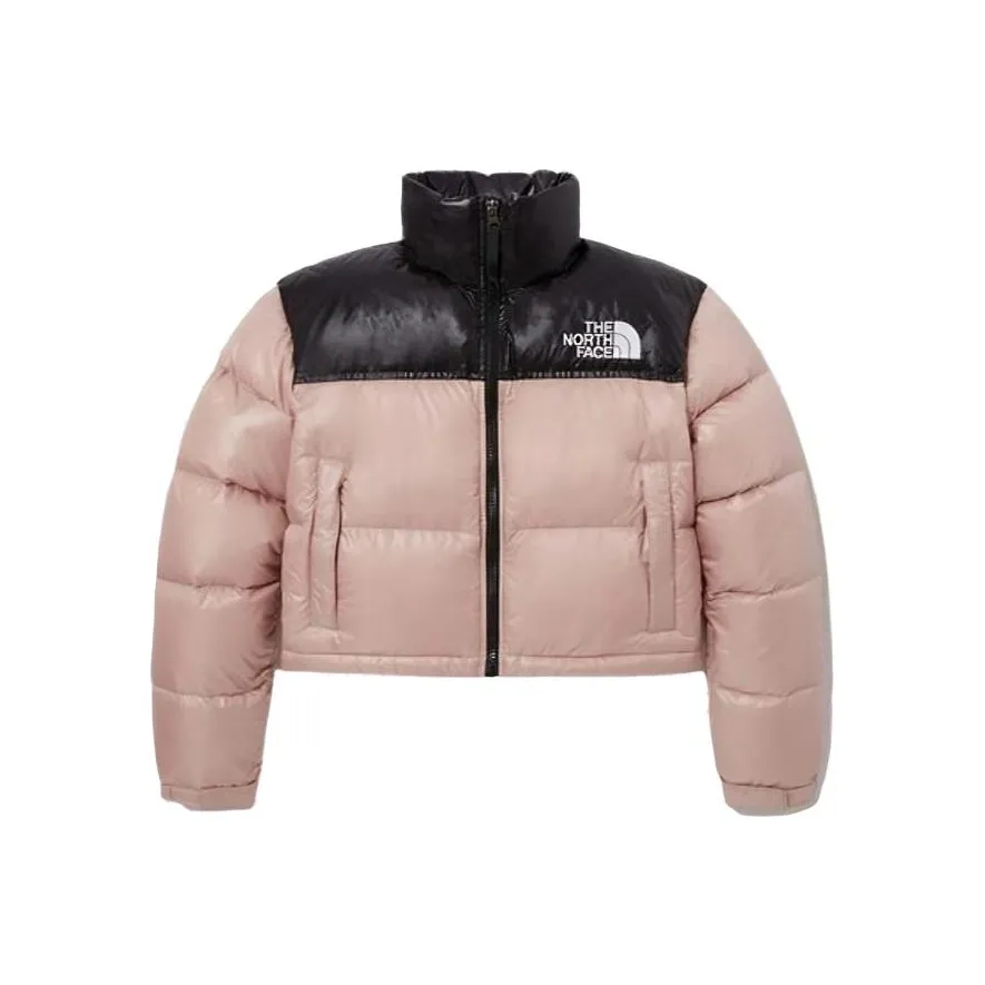 THE NORTH FACE W'S Nuptse Short Jacket Pastel Pink Korea Version