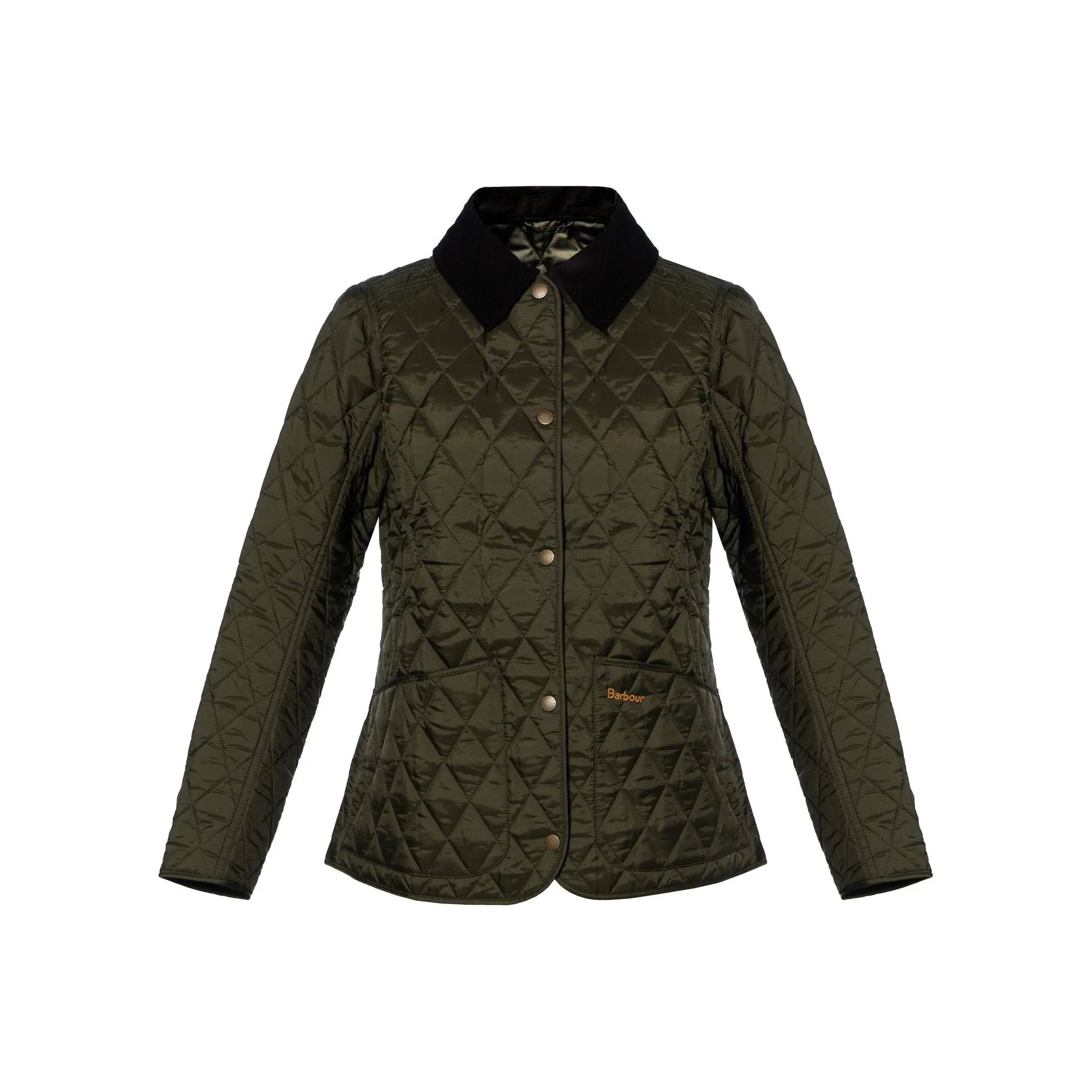 BARBOUR Annandale Quilted Press Stud Fastened Jacket