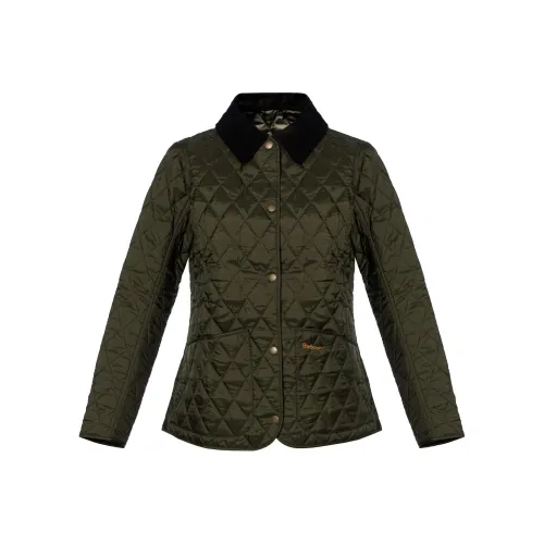 Barbour Оливково-зеленая Женская Куртка