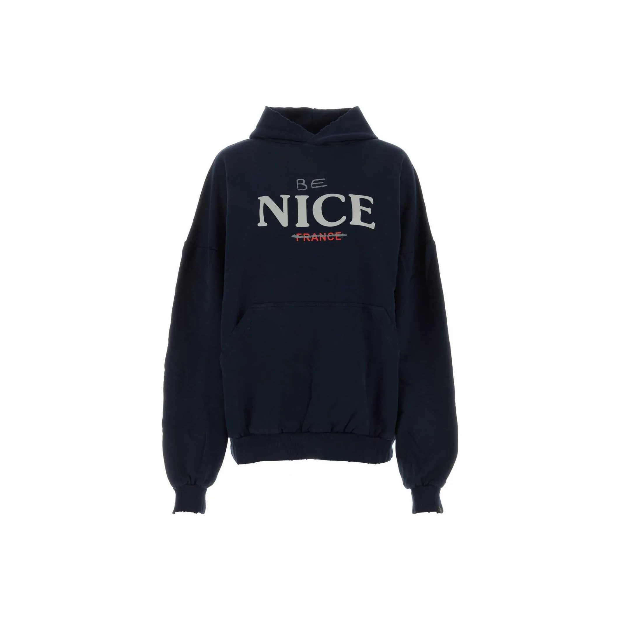 Balenciaga Свитшот Женский Темно-синий