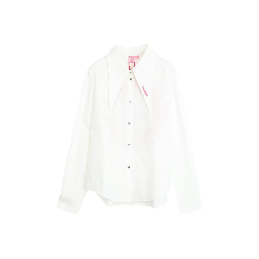 LALABOBO Белые Женские Рубашки