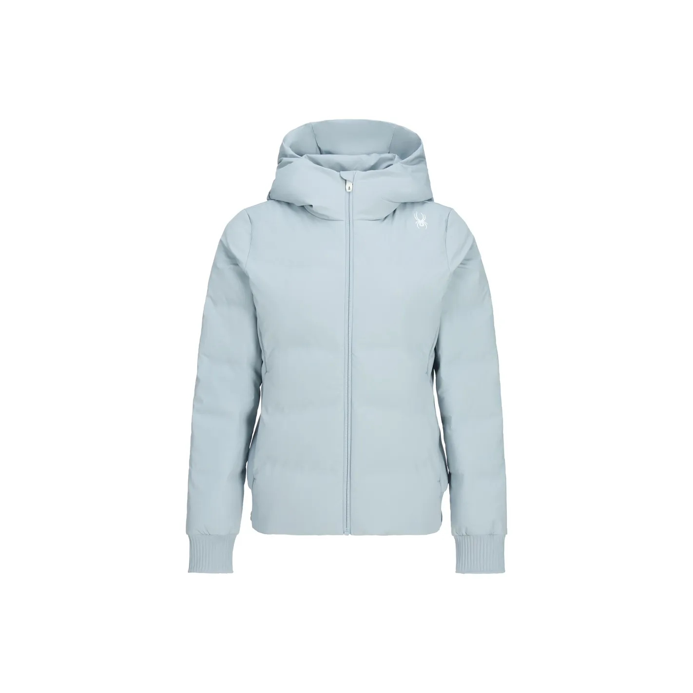 SPYDER Solid Color Hooded Down Jacket Women's