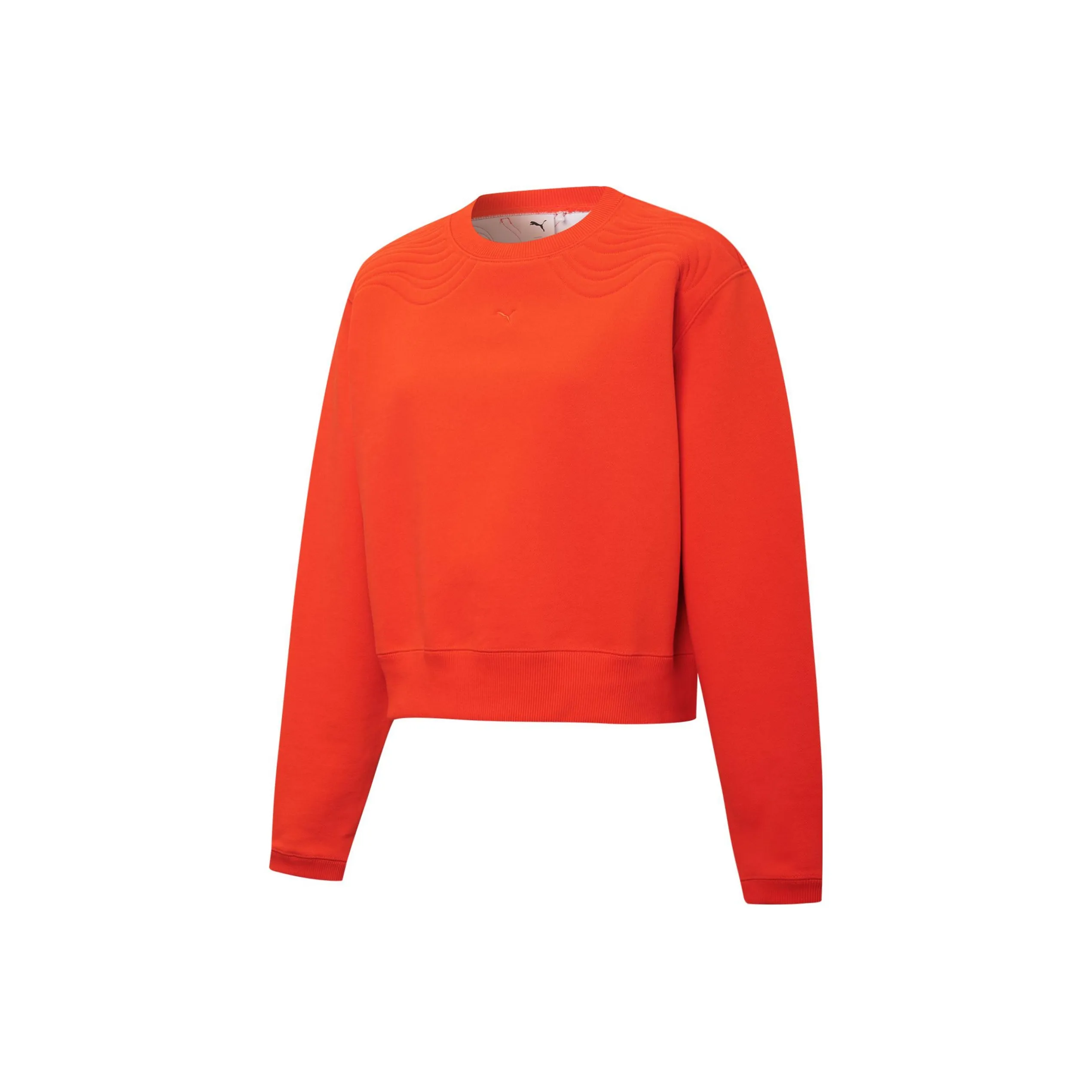 PUMA SNOW TIGER SNOW TIGER Boxy CREW SWEATSHIRT Женский Оранжевый