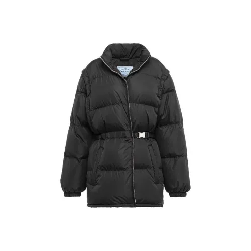 PRADA Черные Женские Пуховики
