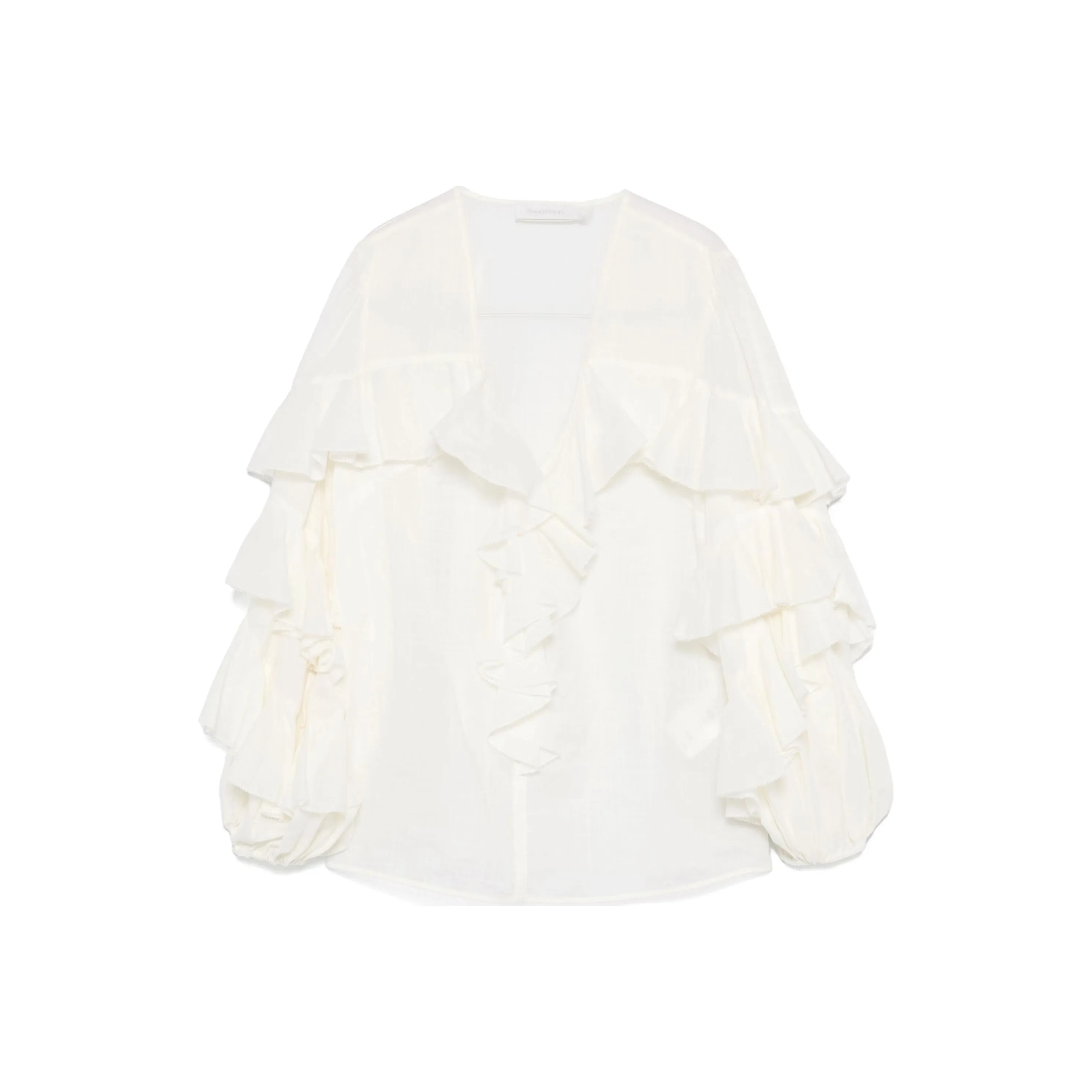 Zimmermann Ruffled Blouse